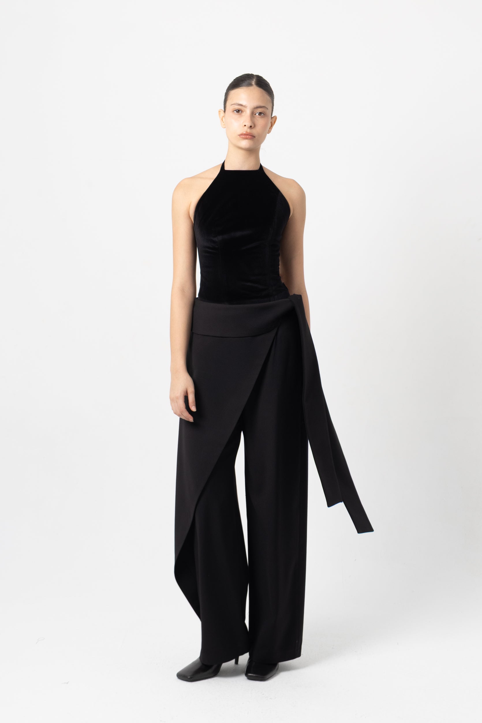Verta Velvet Top
