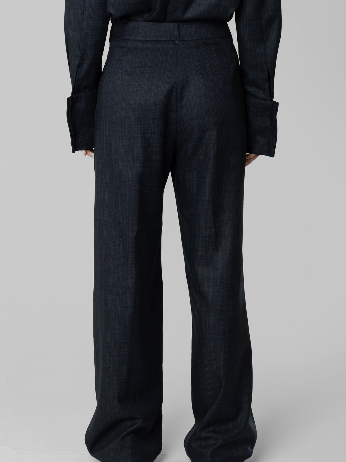 Navy Tailored Pants