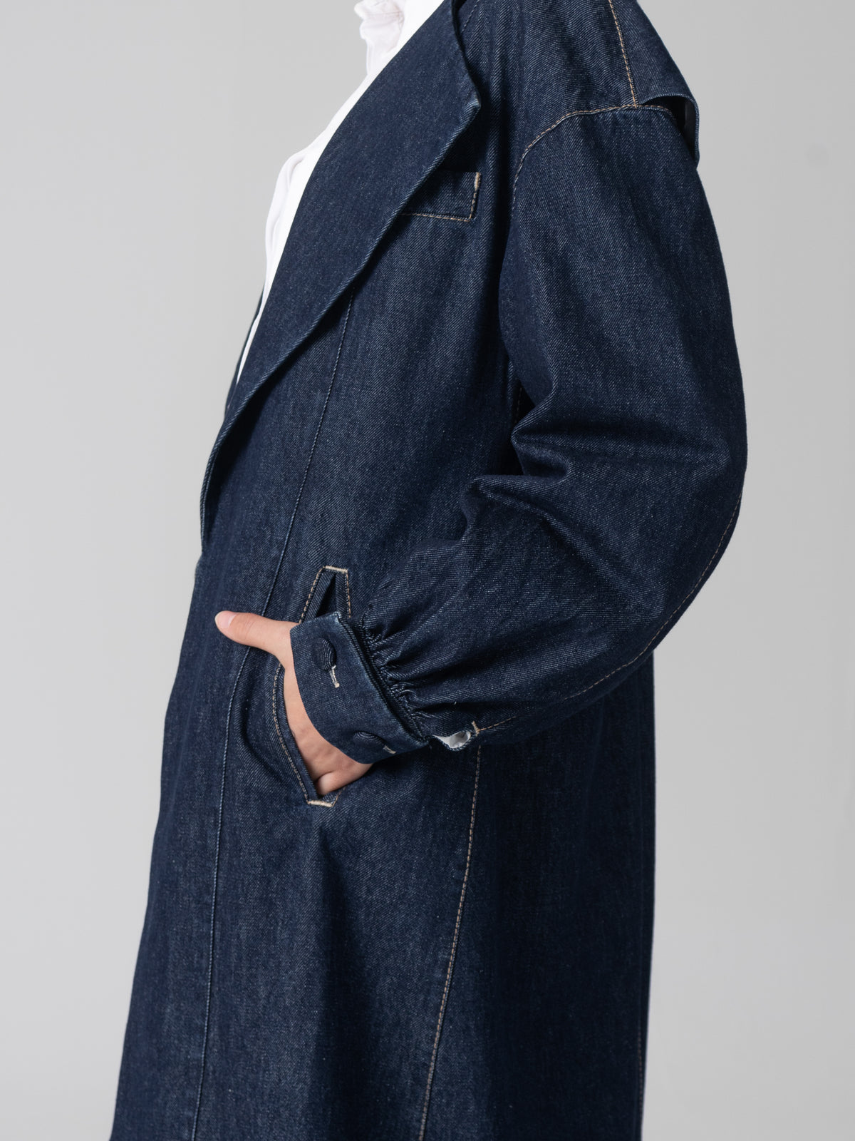 STORM DENIM COAT