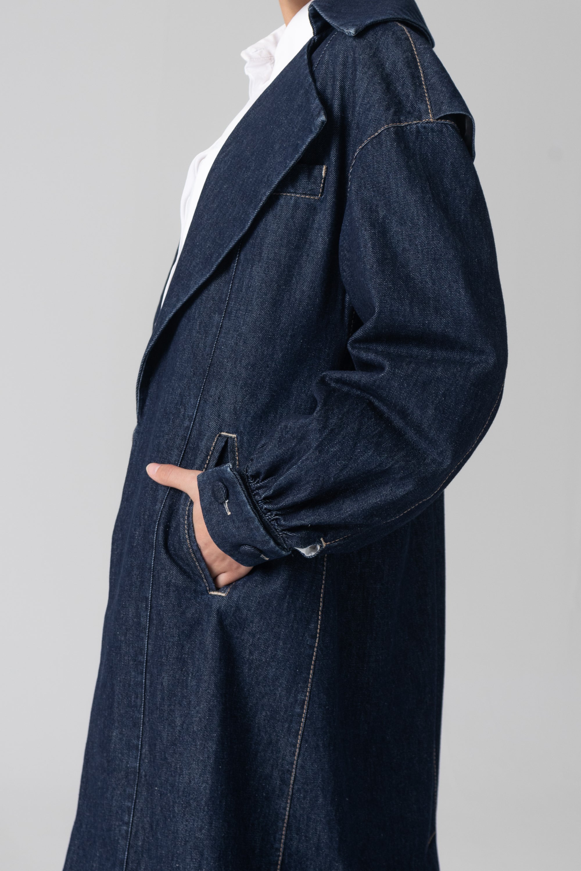 STORM DENIM COAT