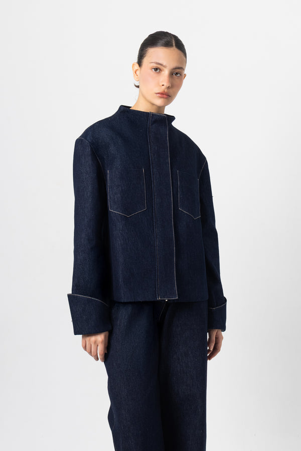 Solin Oversized Denim Jacket