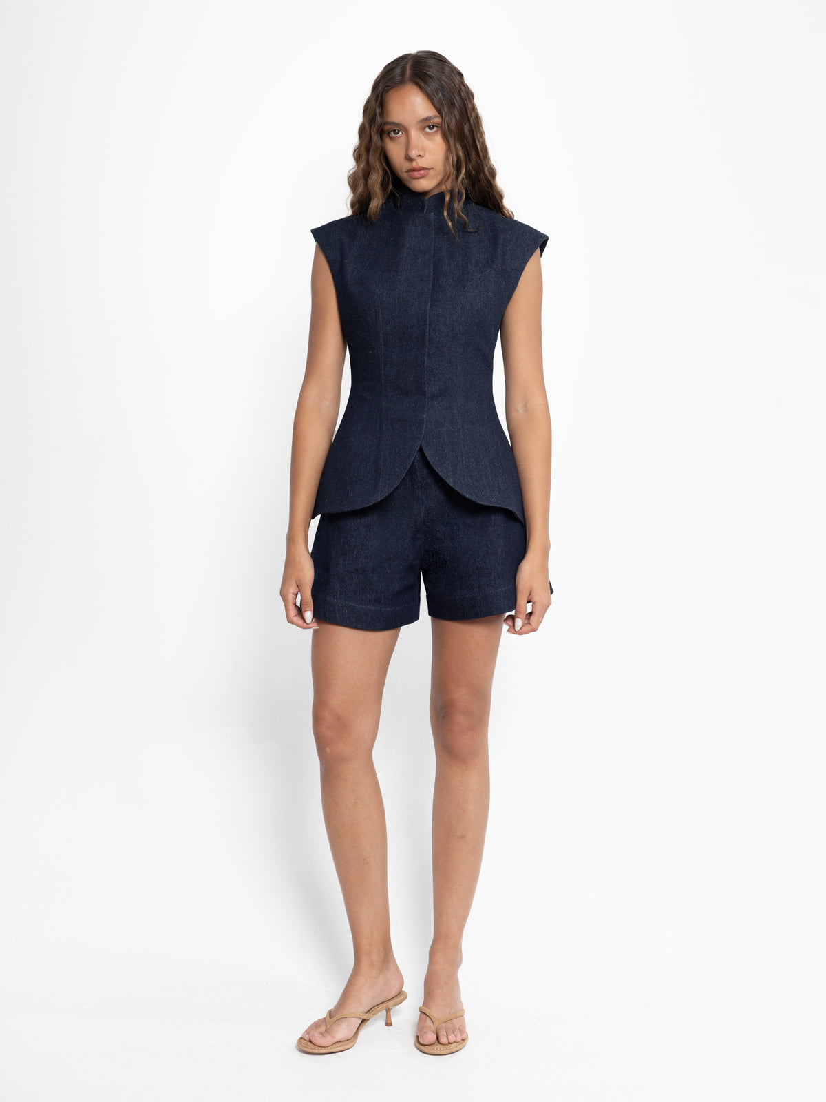 Precision Denim Vest