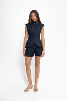 Precision Denim Vest