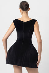 Sculpt Velvet Dress