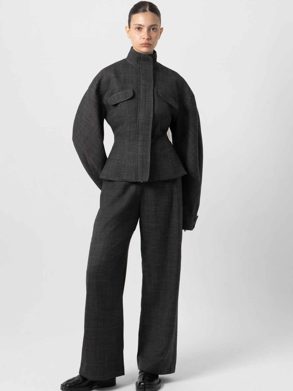 Rotate Grey Tailored Pants
