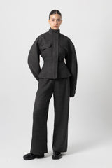 Rotate Grey Tailored Pants