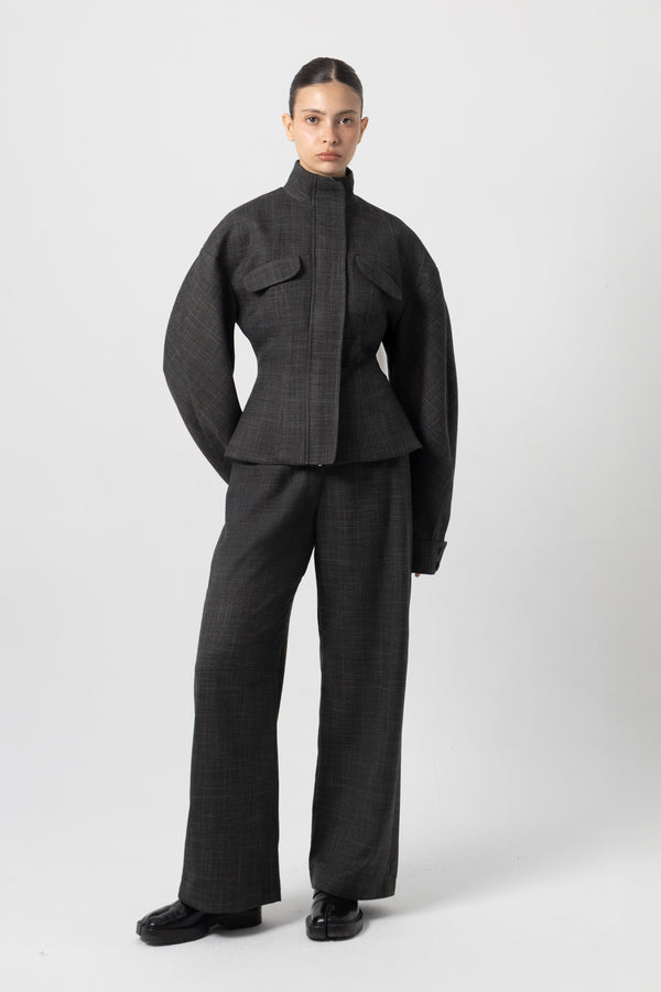 Rotate Grey Tailored Pants