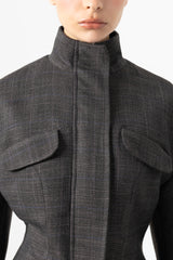Rotate Grey Fitted Jacket