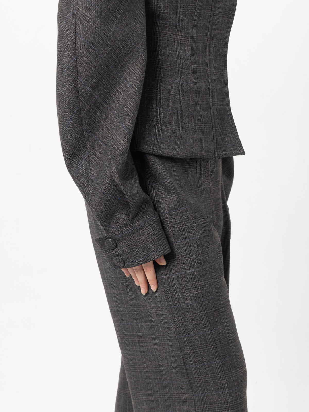 Rotate Grey Fitted Jacket