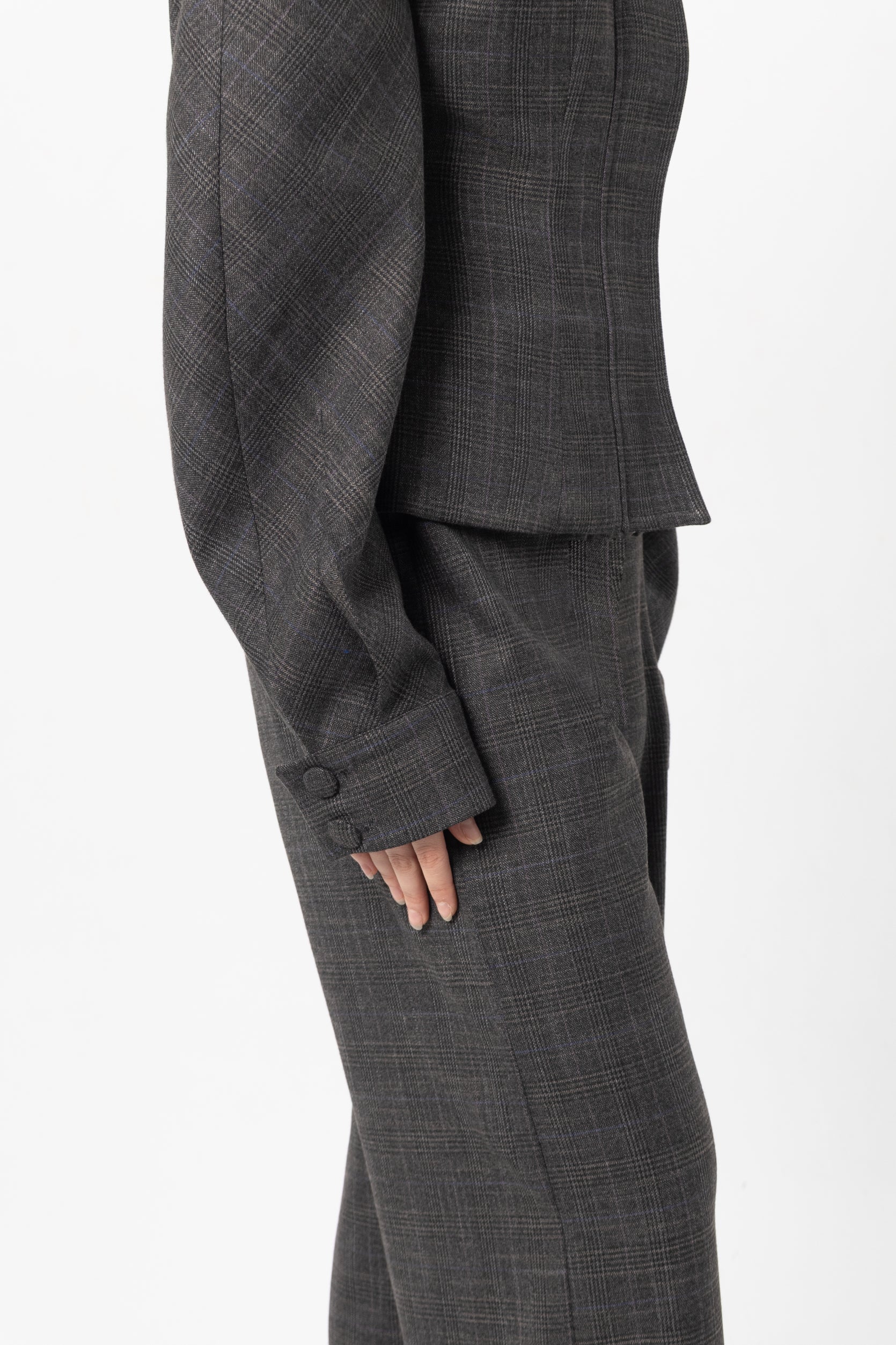 Rotate Grey Fitted Jacket