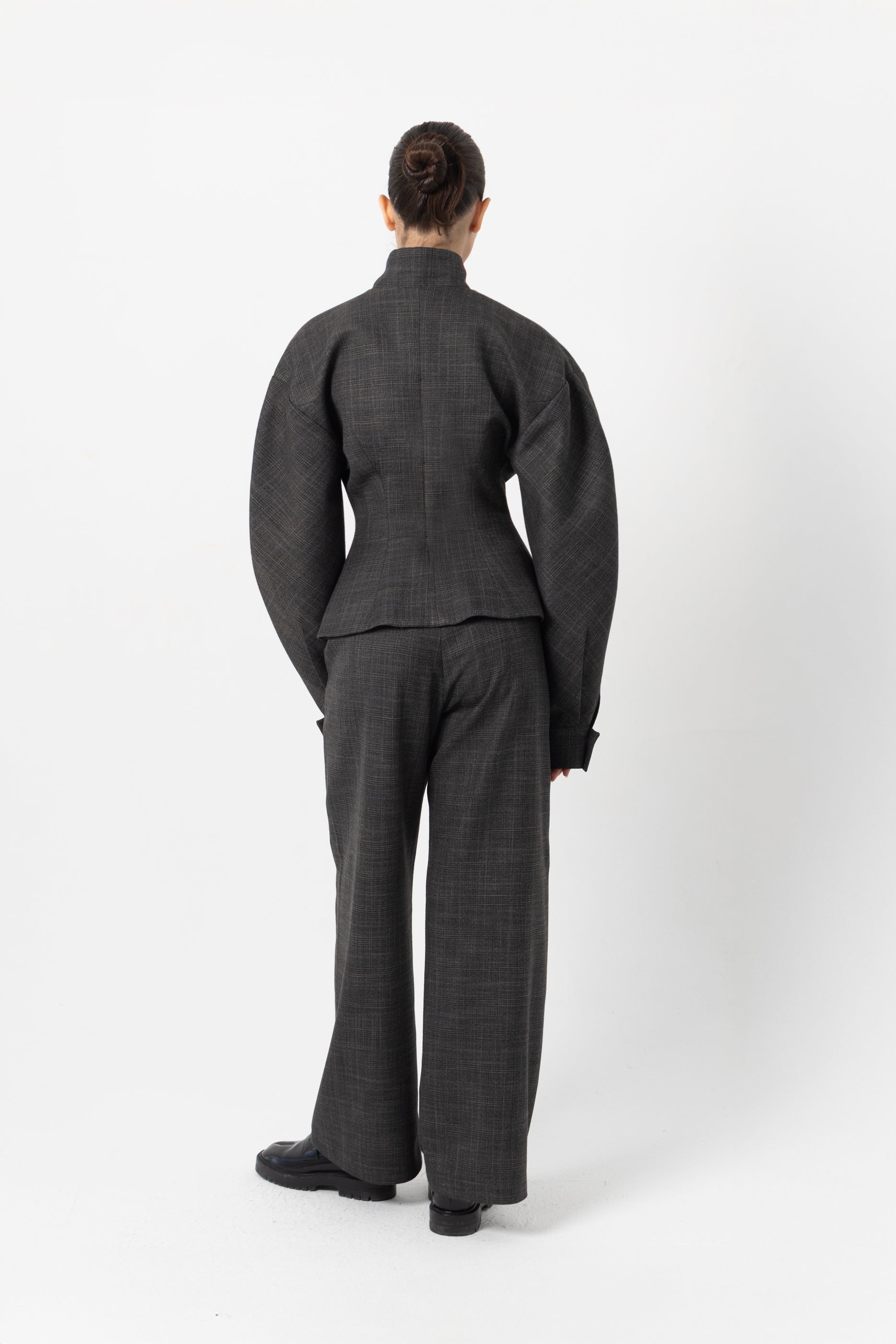 Rotate Grey Fitted Jacket
