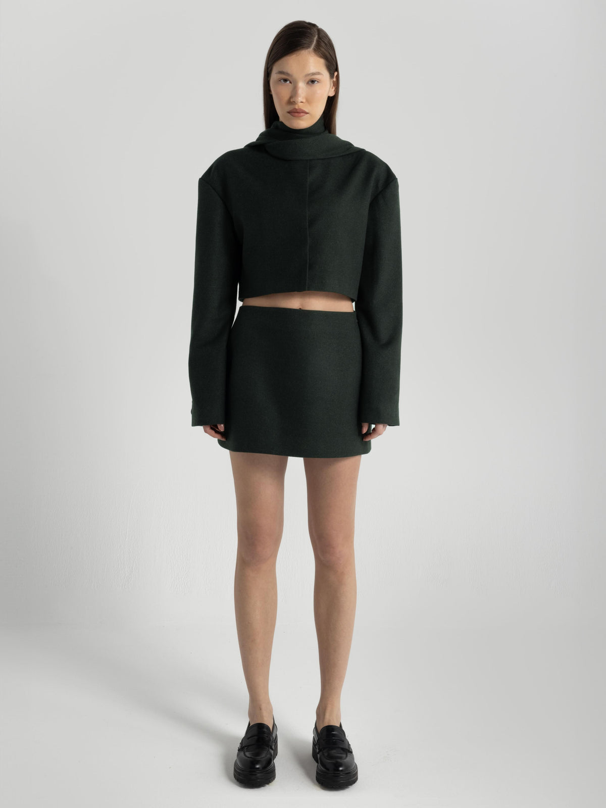 Cascade Green Wool Jacket