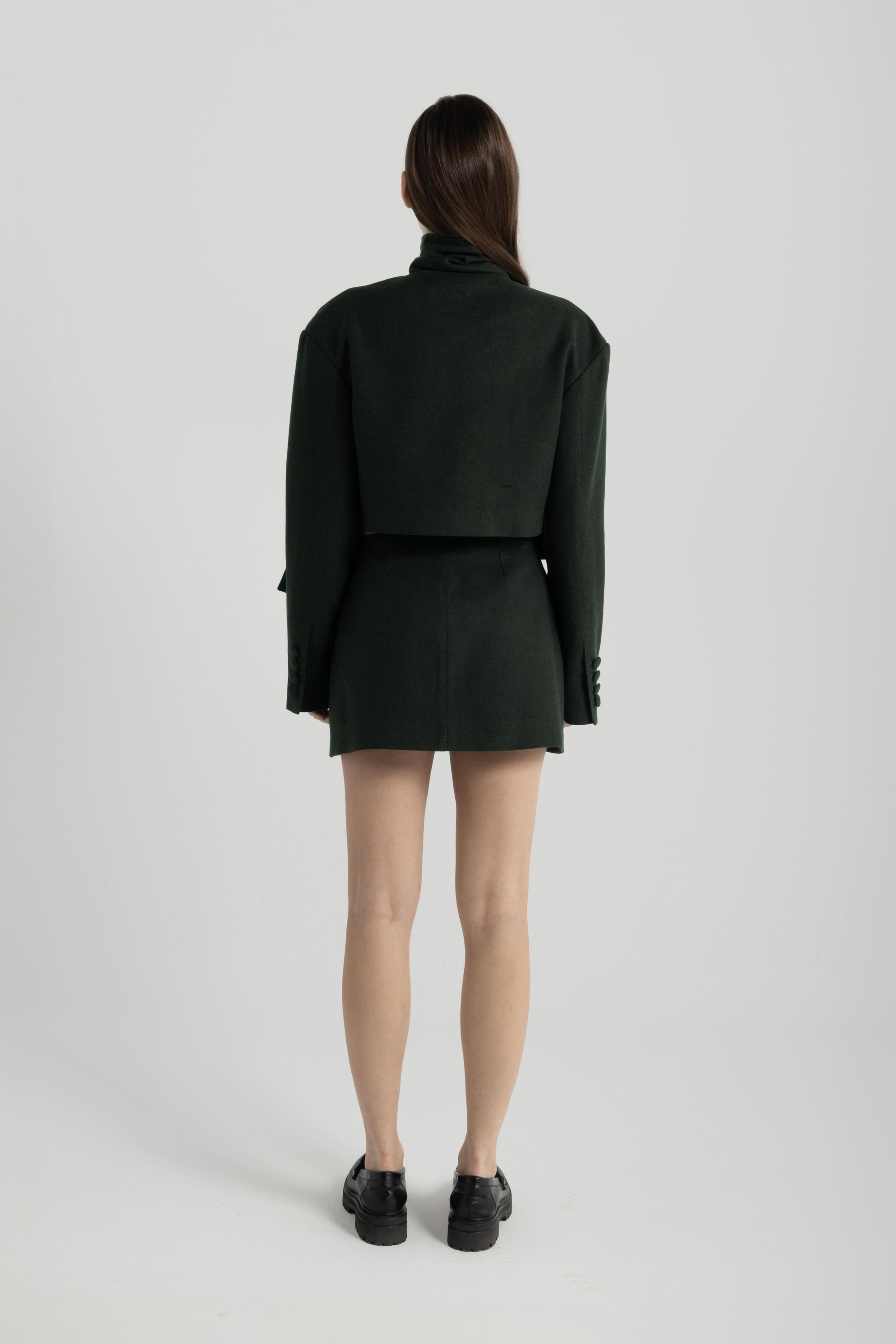 Cascade Green Wool Jacket