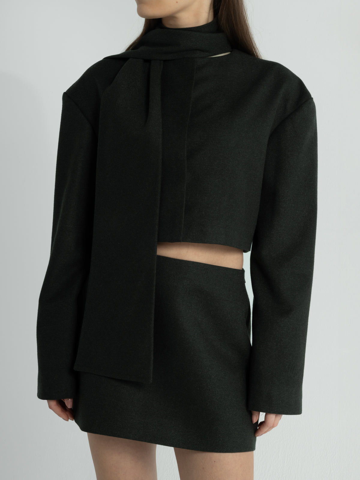 Cascade Green Wool Jacket
