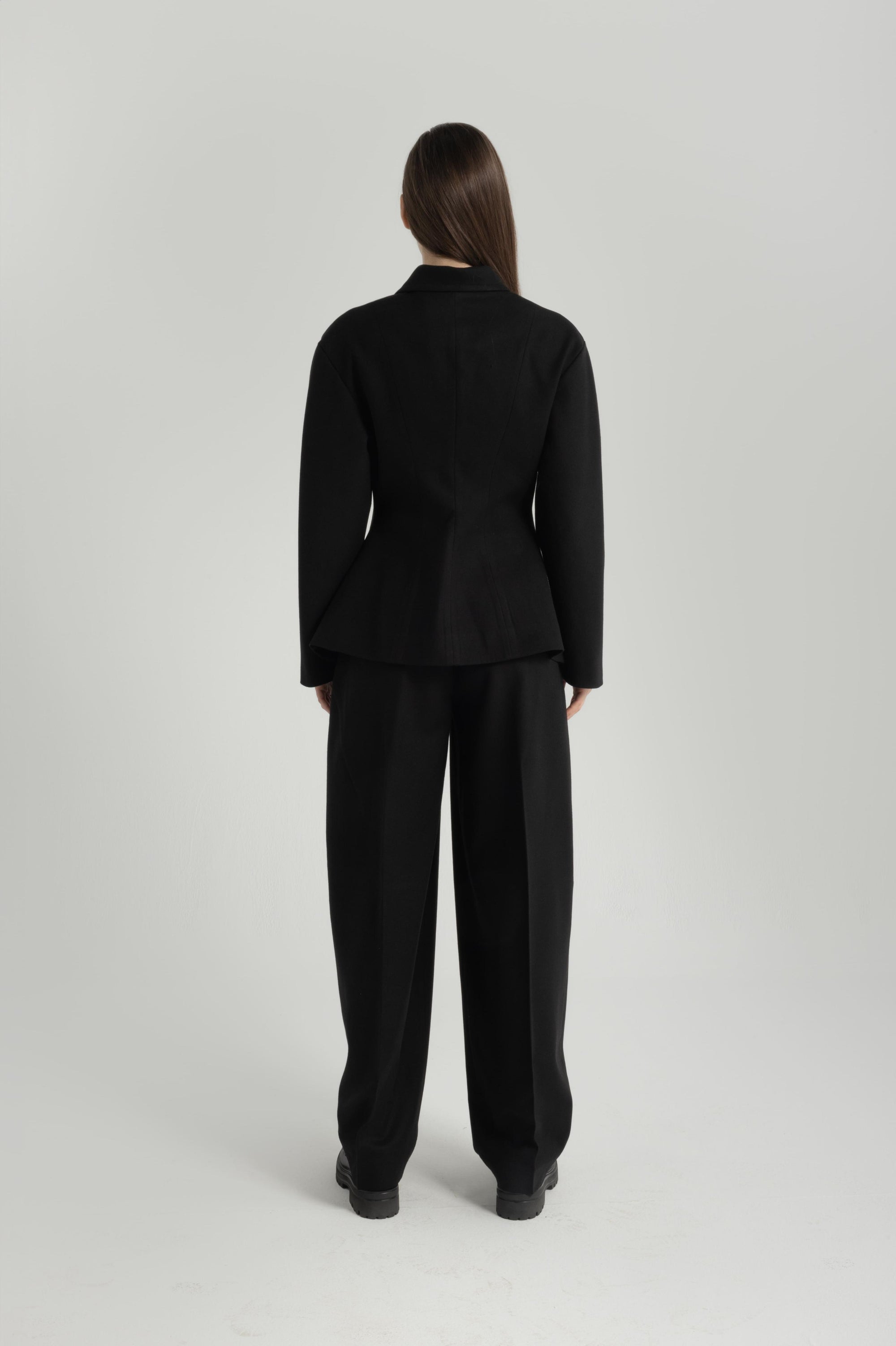 Axis Black Wool Jacket