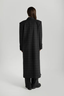Form Grey Checkered Coat