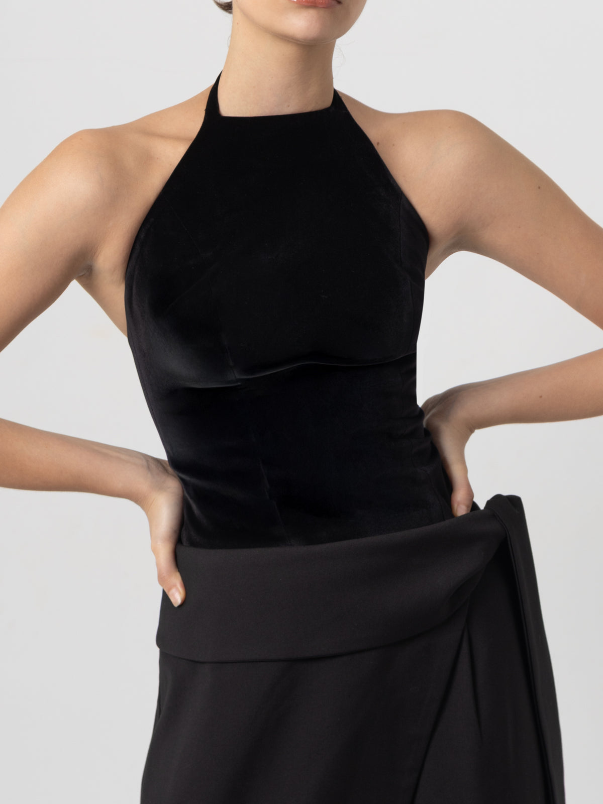 Verta Velvet Top