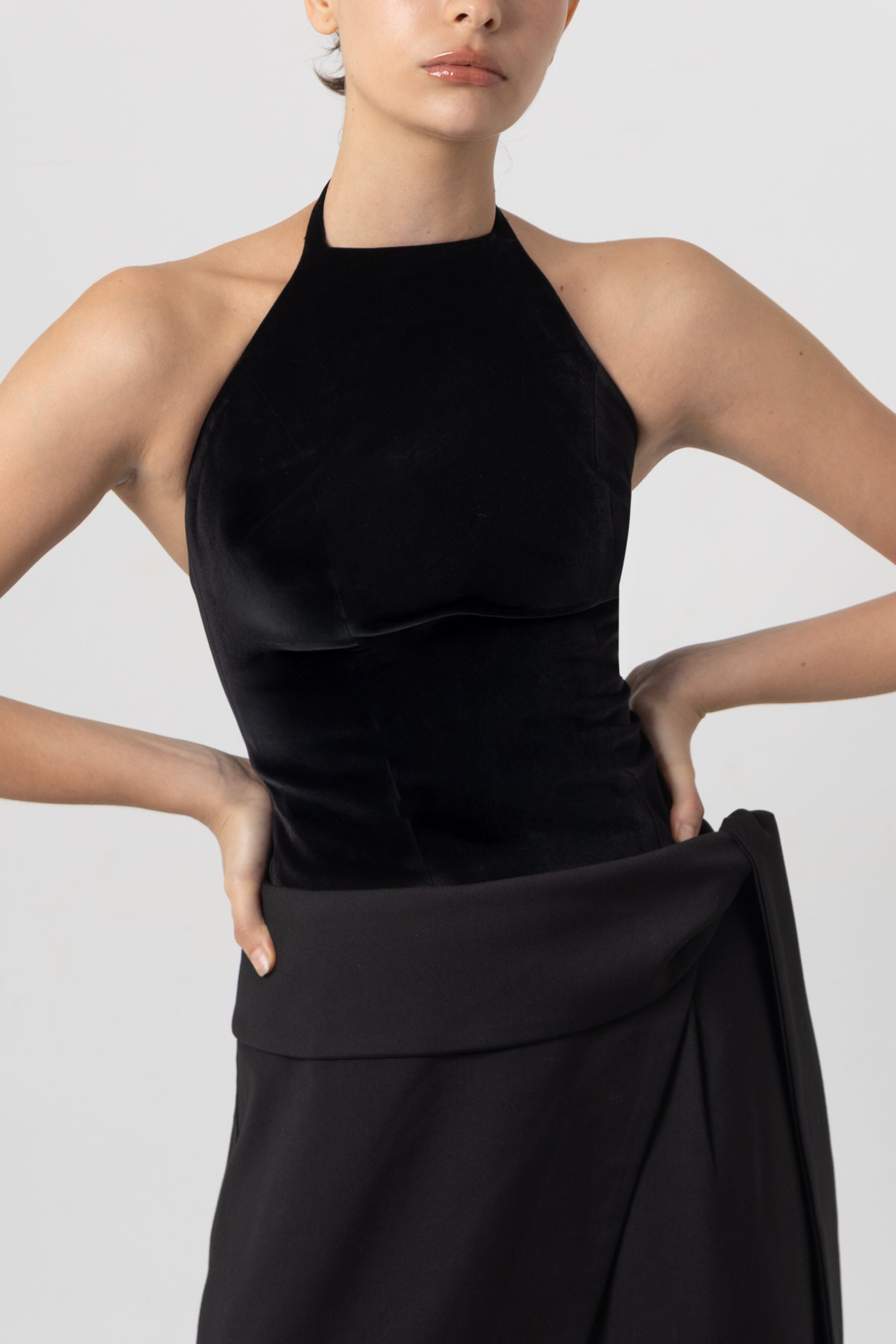 Verta Velvet Top