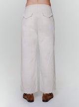 LUME WHITE DENIM PANTS