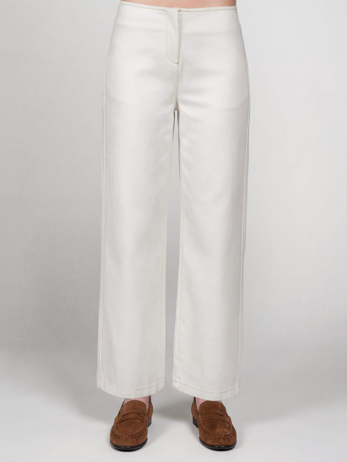 LUME WHITE DENIM PANTS