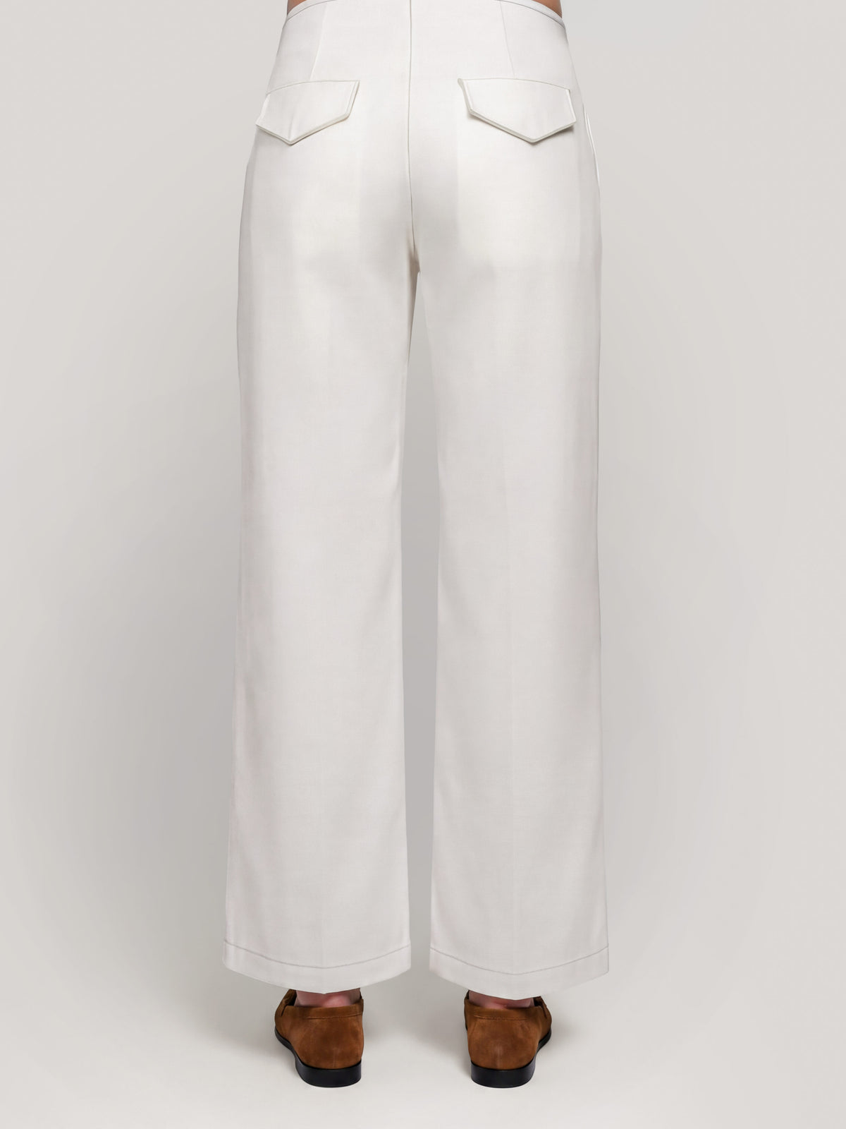 LUME WHITE DENIM PANTS