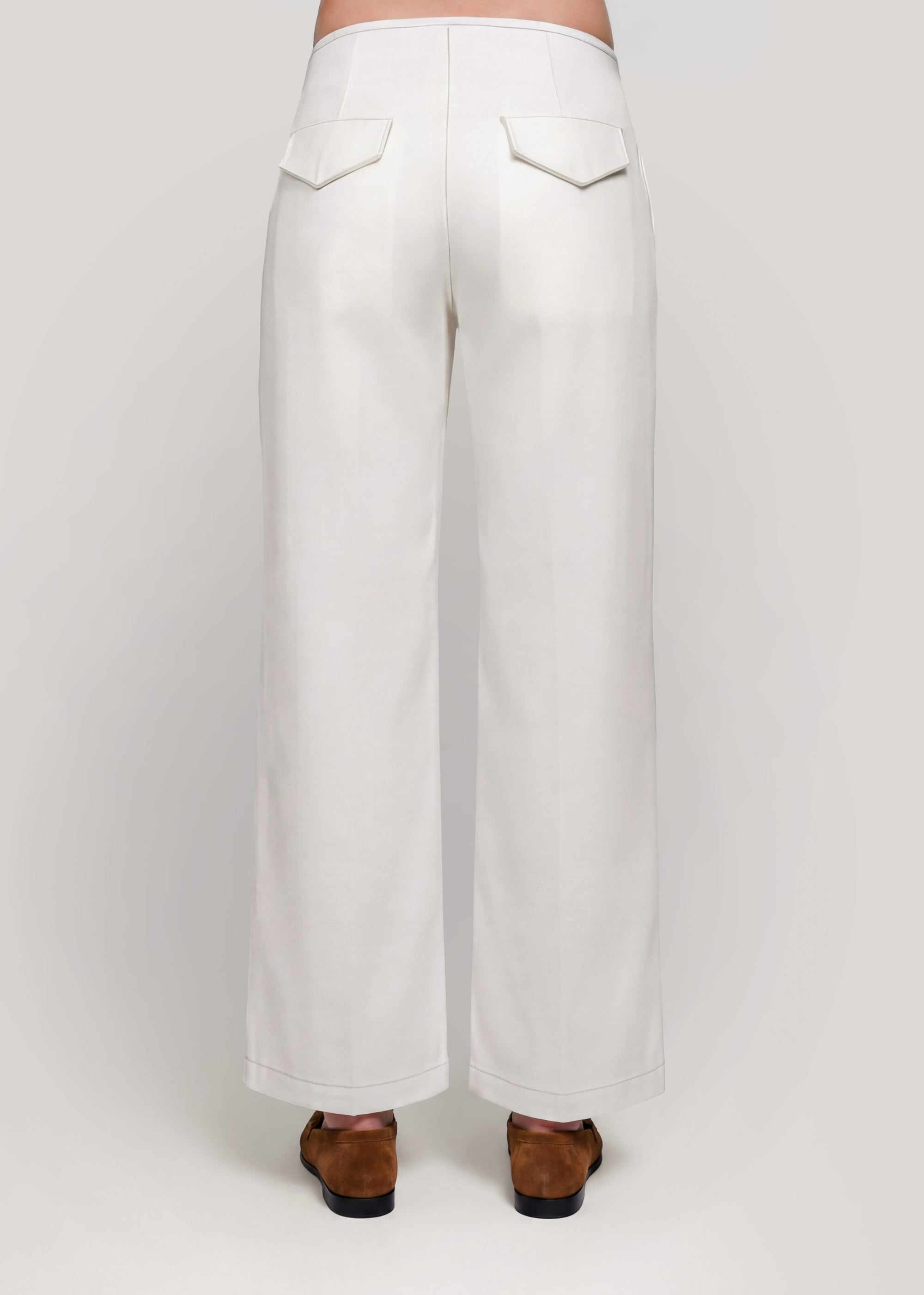 LUME WHITE DENIM PANTS