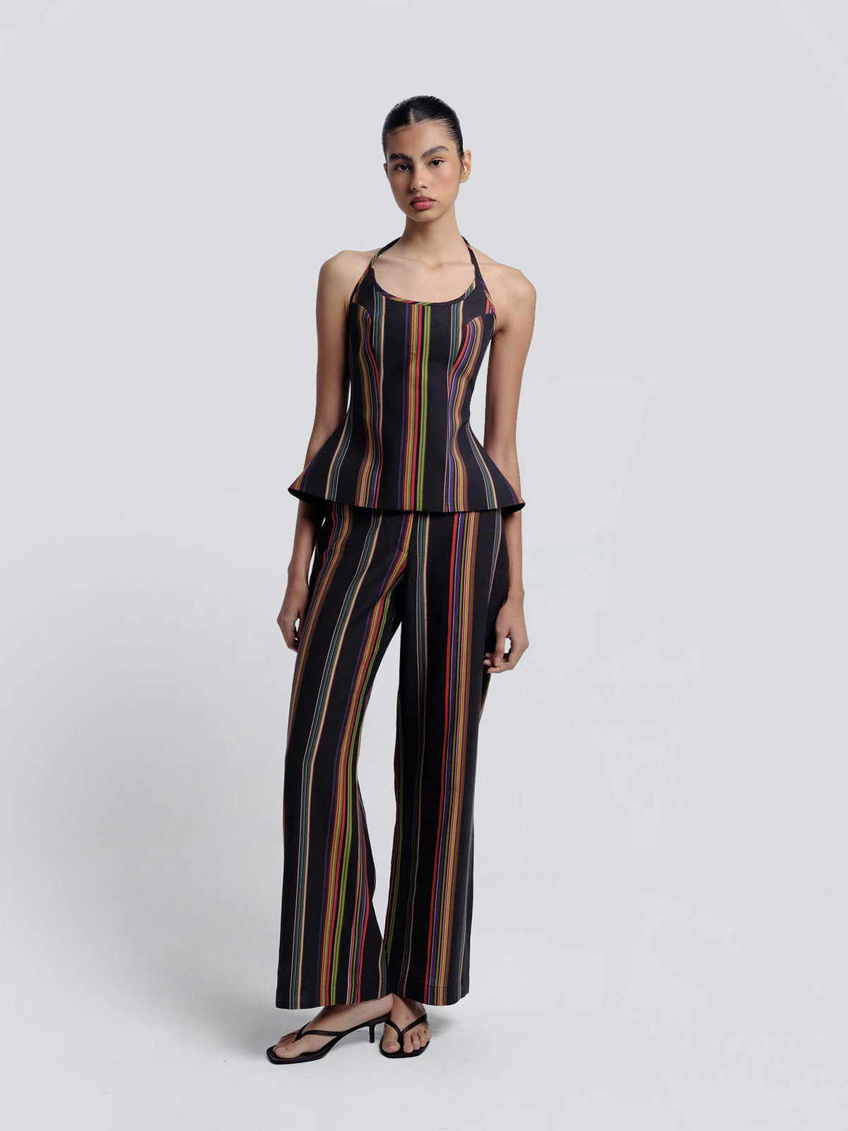 OLEA STRIPED PANTS