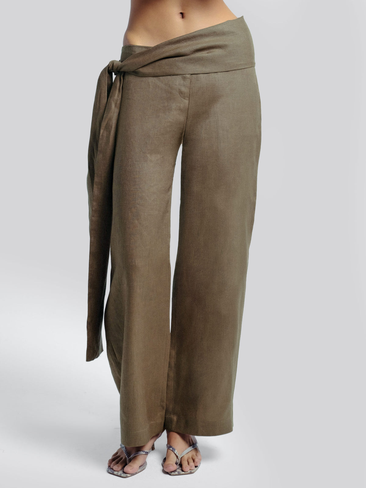 ZEPHYR OLIVE PANTS
