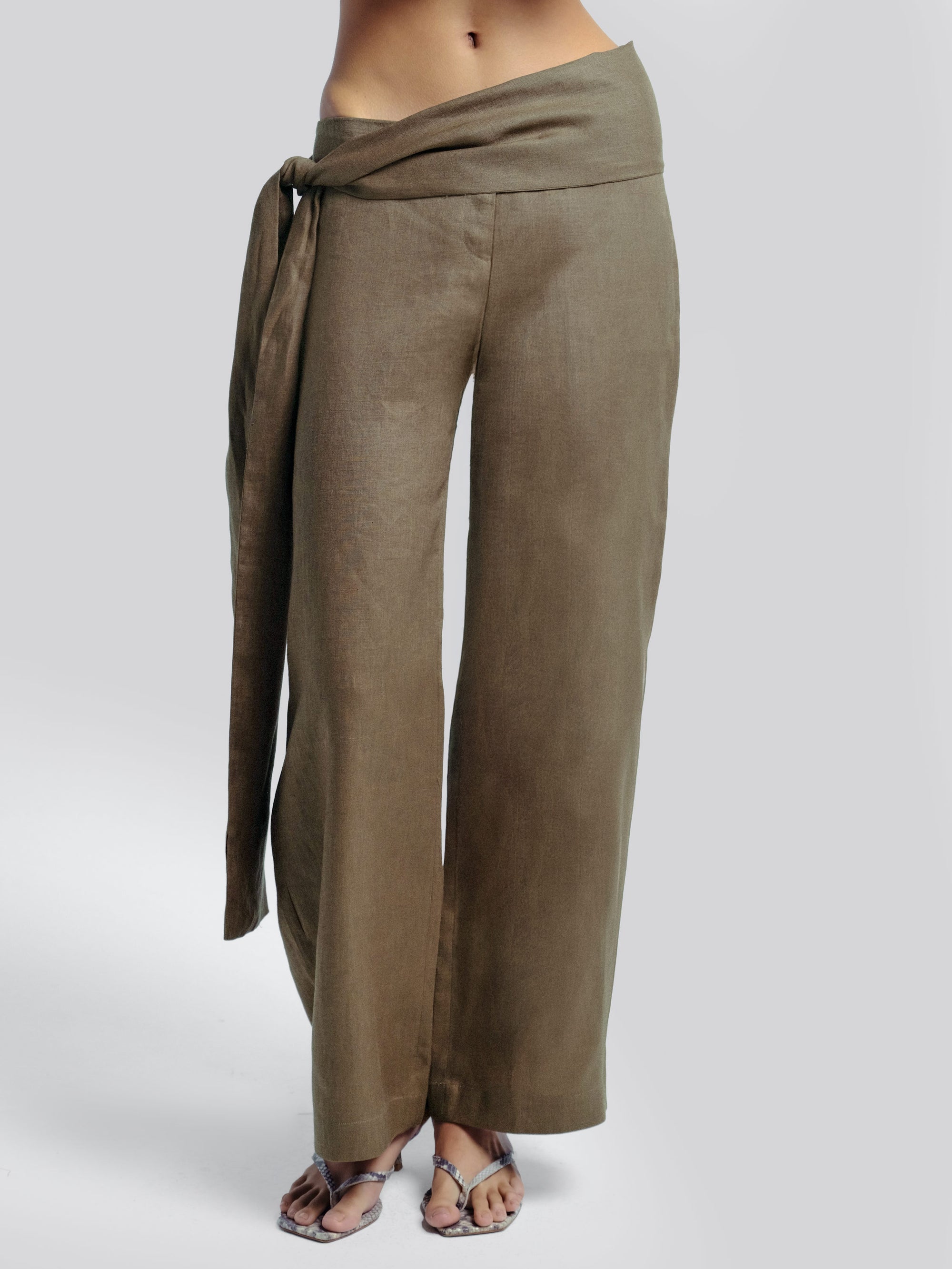ZEPHYR OLIVE PANTS