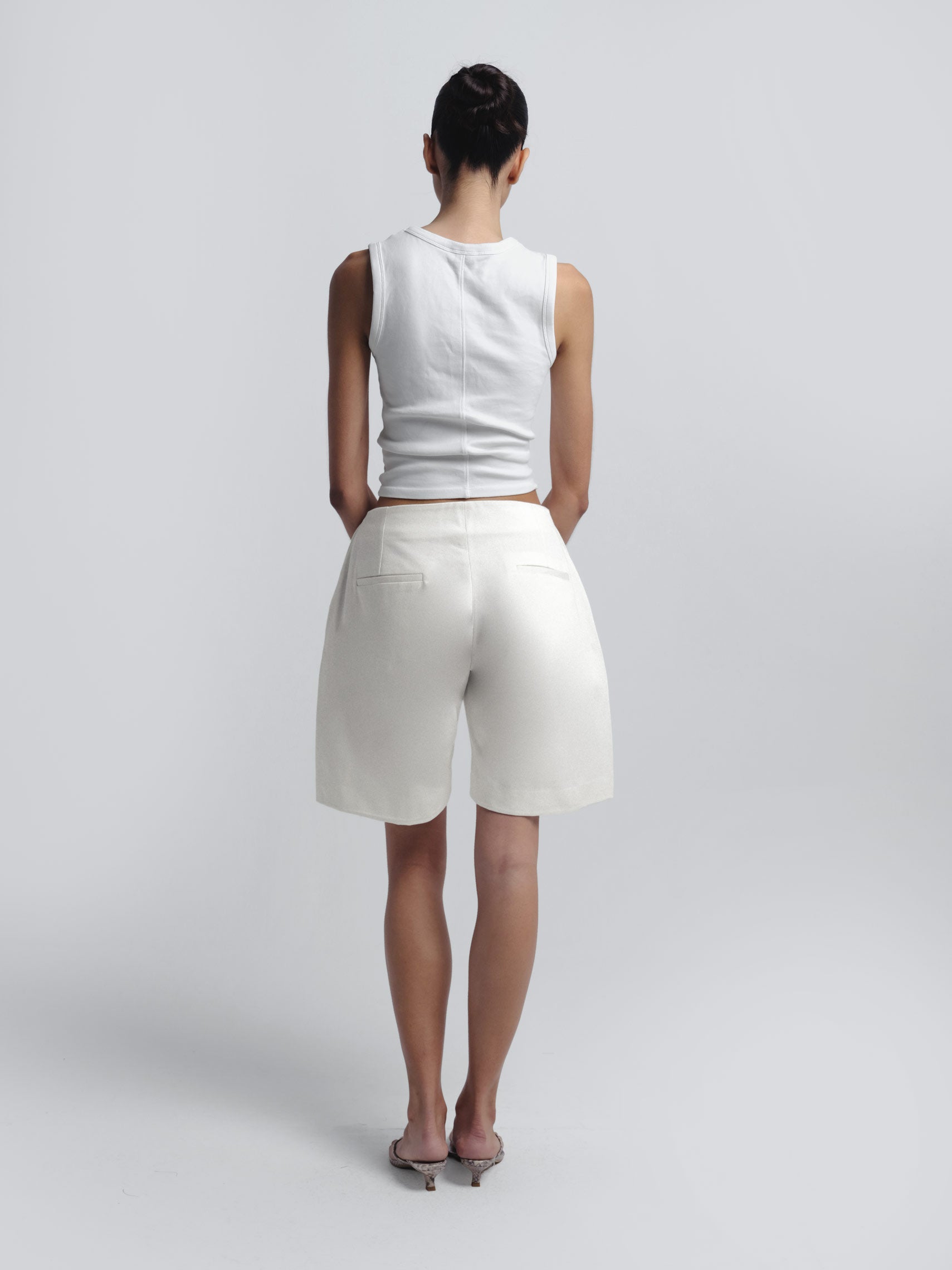 DENIM BERMUDA SHORTS