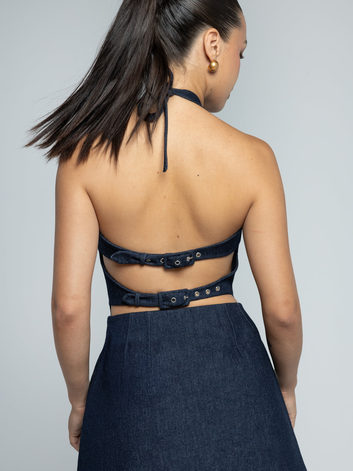 IDA DENIM DRESS