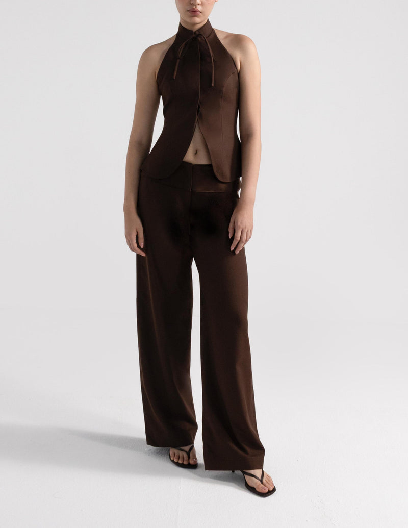 Espresso Tailored Pants