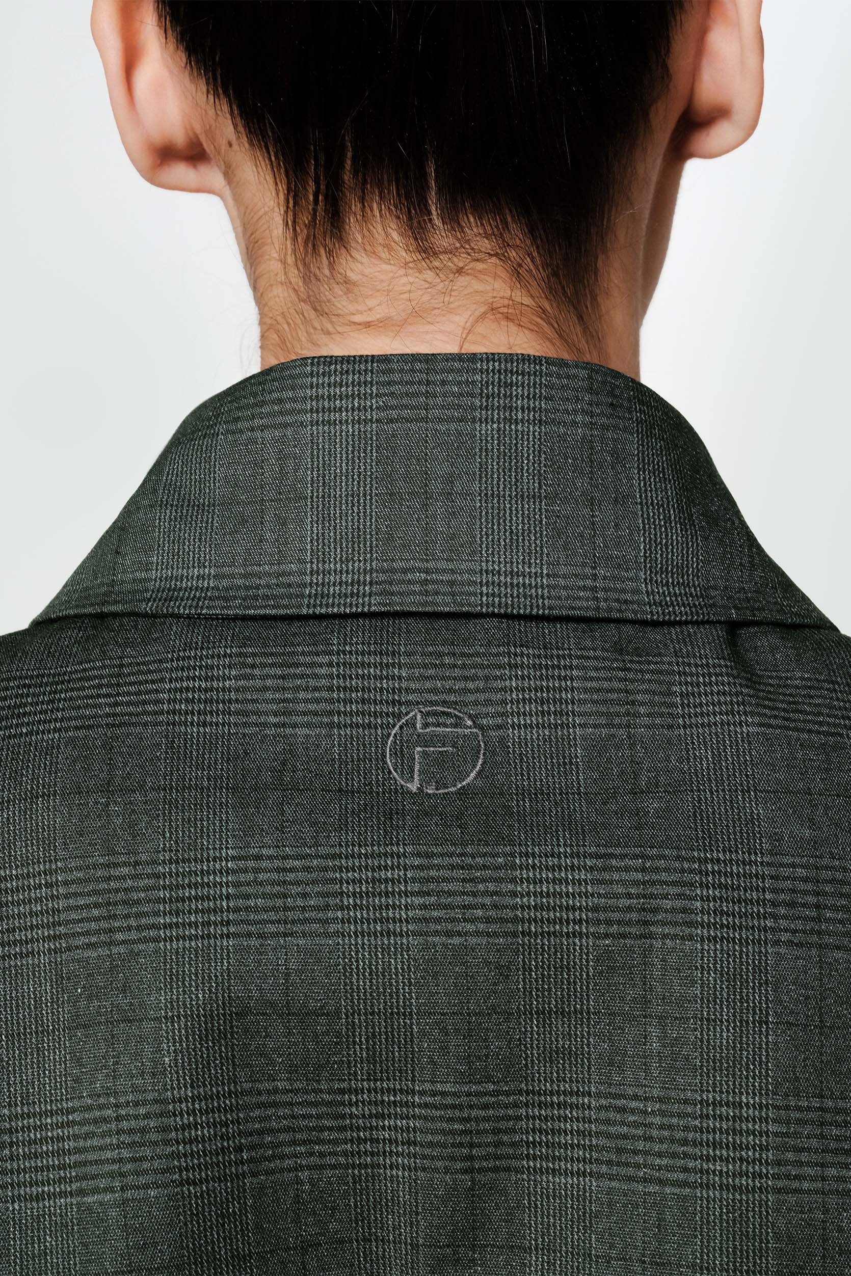 CINCH GREEN DRAWSTRING SHIRT