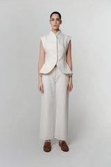 LUME WHITE DENIM PANTS