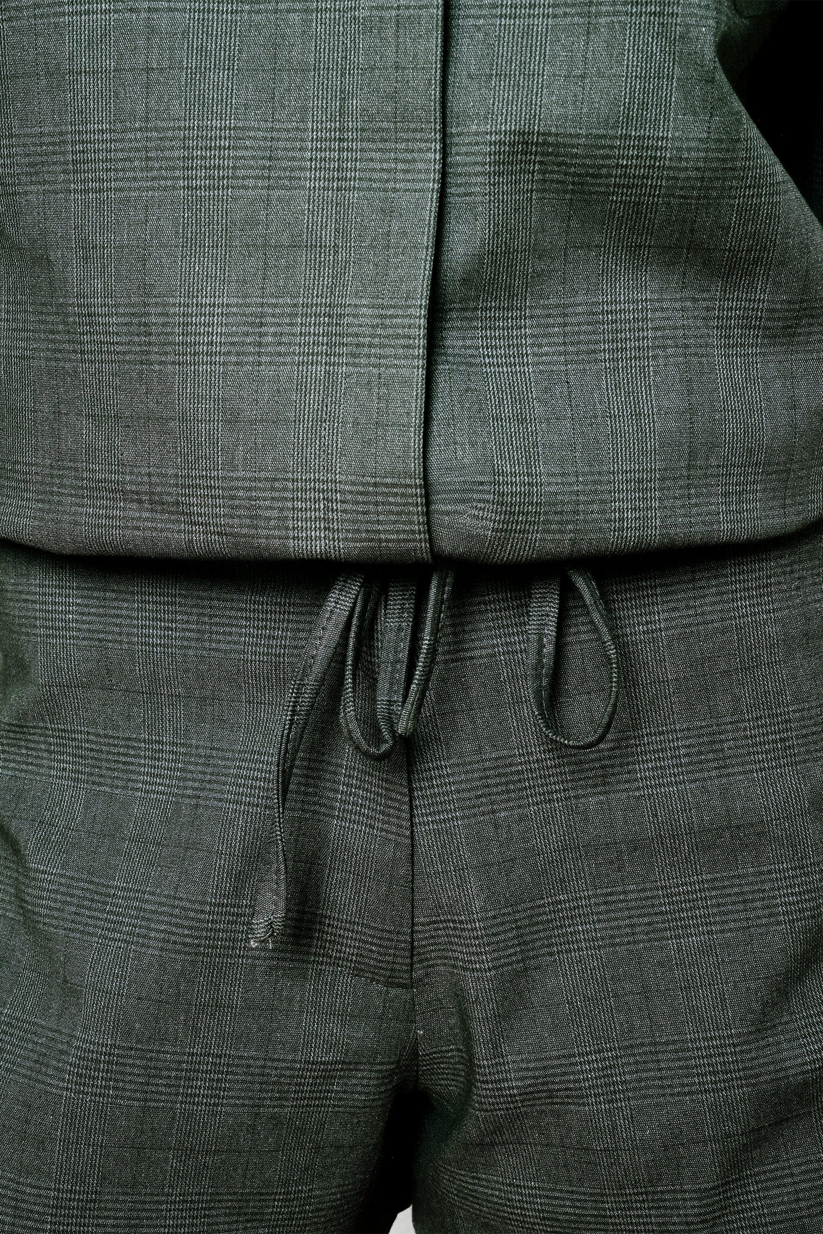 CINCH GREEN DRAWSTRING SHORTS