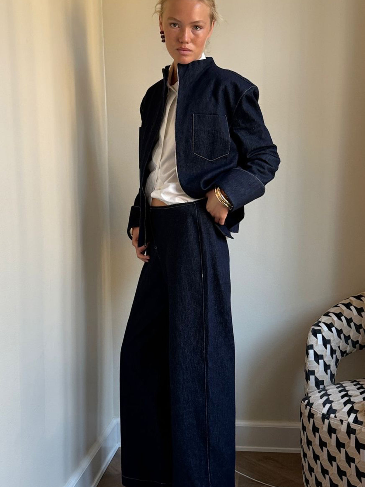 Solin Oversized Denim Jacket