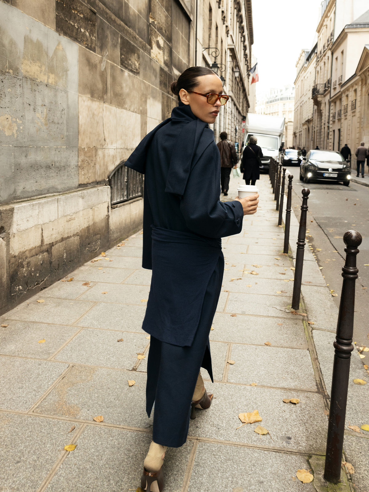 Horizon Navy Blue Coat