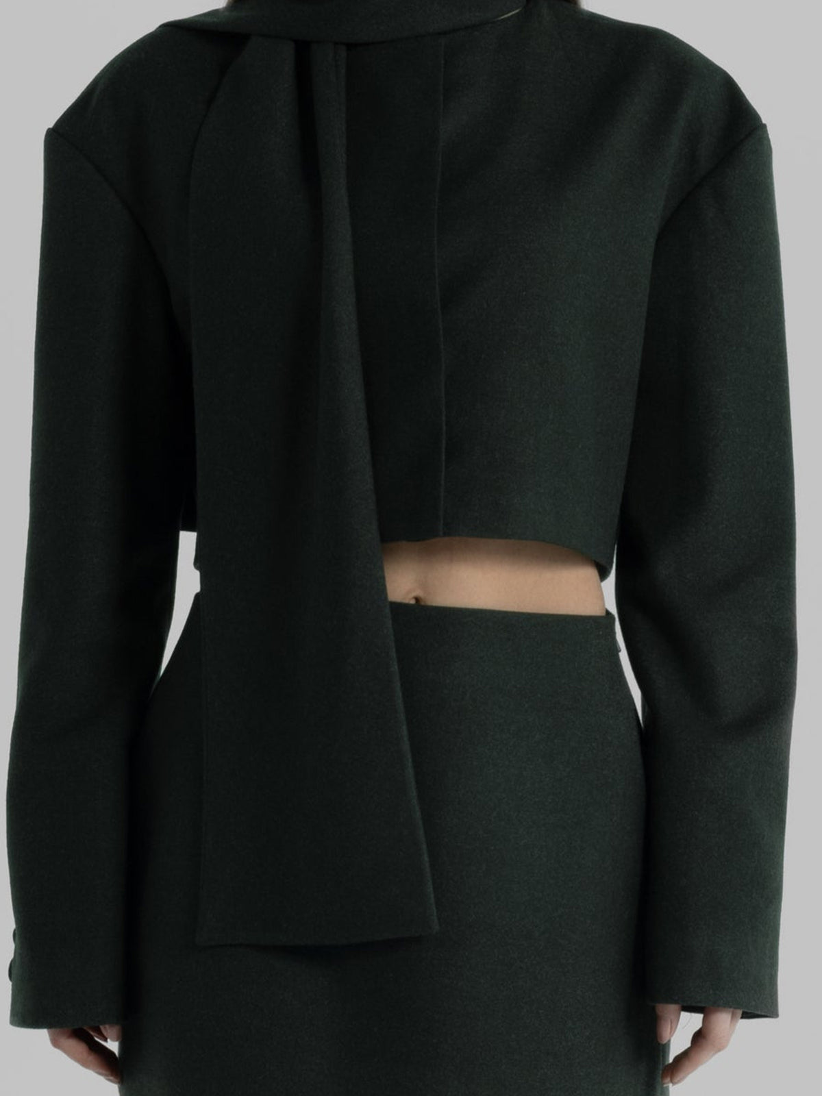 Cascade Green Wool Jacket