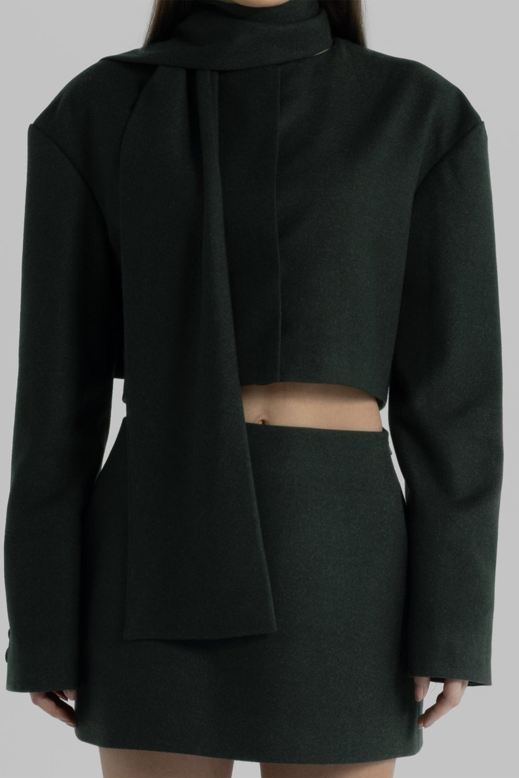 Cascade Green Wool Jacket