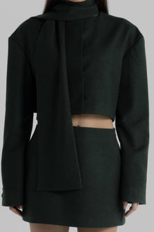 Cascade Green Wool Jacket