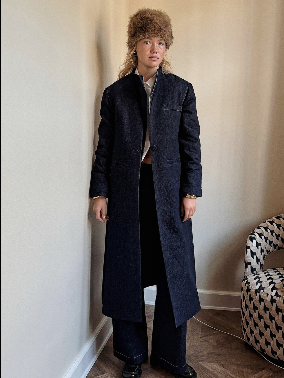 Solin Denim Coat